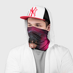 Бандана-труба Джейн Доу реализм из ззз, цвет: 3D-принт — фото 2