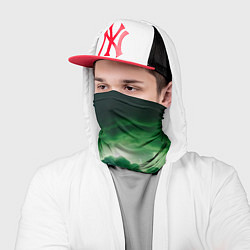 Бандана-труба Зелёный гром, цвет: 3D-принт — фото 2