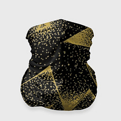 Бандана-труба Triangle yellow with dots, цвет: 3D-принт