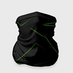 Бандана-труба Color green line, цвет: 3D-принт