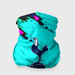 Бандана-труба Тоттенхэм неоновые краски, цвет: 3D-принт