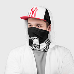 Бандана-труба Дагестанский орел, цвет: 3D-принт — фото 2