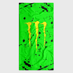 Бандана-труба Monster energy кислотные брызги, цвет: 3D-принт — фото 2