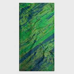 Бандана-труба Абстракция - green paint strokes, цвет: 3D-принт — фото 2