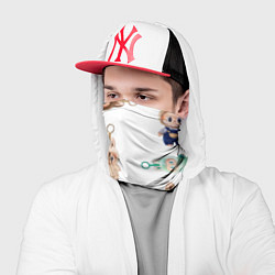 Бандана-труба Много игрушек лабубу, цвет: 3D-принт — фото 2