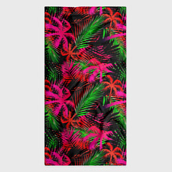 Бандана-труба Palm red pink, цвет: 3D-принт — фото 2