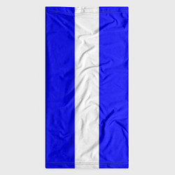 Бандана-труба Color white blue line, цвет: 3D-принт — фото 2