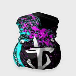 Бандана Doom самураи неоновая волна