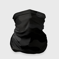 Бандана-труба Черно-серая текстура камуфляжа, цвет: 3D-принт