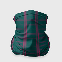 Бандана Color dark cage pink stripes