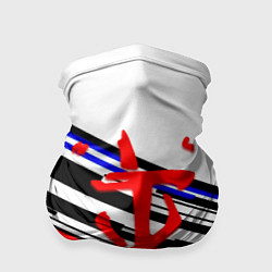 Бандана-труба Doom line color, цвет: 3D-принт