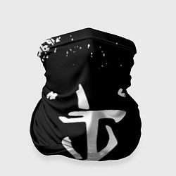 Бандана-труба Doom соты краски, цвет: 3D-принт