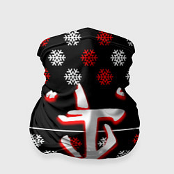 Бандана Doom winter pattern steel