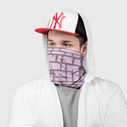 Бандана-труба Кирпичная кладка, цвет: 3D-принт — фото 2