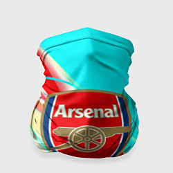 Бандана-труба Arsenal stripes, цвет: 3D-принт