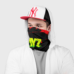 Бандана-труба Dayz кислотные краски штрихи, цвет: 3D-принт — фото 2