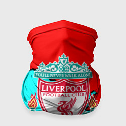 Бандана-труба Liverpool краски текстура штрихи, цвет: 3D-принт