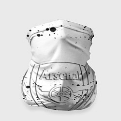 Бандана-труба Arsenal брызги красок, цвет: 3D-принт