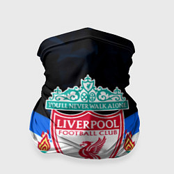 Бандана-труба Liverpool геометрия полосы спорт, цвет: 3D-принт
