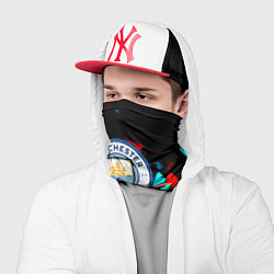 Бандана-труба Манчестер сити осколки, цвет: 3D-принт — фото 2