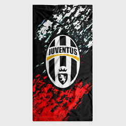 Бандана-труба Juventus краски штрихи текстура, цвет: 3D-принт — фото 2