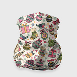 Бандана Новогодний паттерн