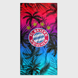 Бандана-труба Бавария Мюнхен неон тропики, цвет: 3D-принт — фото 2