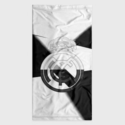 Бандана-труба Реал Мадрид геометрия полосы, цвет: 3D-принт — фото 2