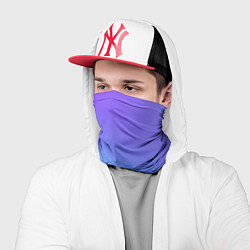 Бандана-труба Color multi-colored gradient, цвет: 3D-принт — фото 2