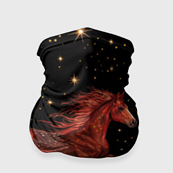 Бандана Огненные лошади - паттерн