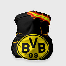 Бандана-труба Borussia молнии шторм, цвет: 3D-принт