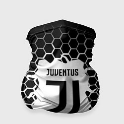 Бандана-труба Juventus соты текстура краски, цвет: 3D-принт