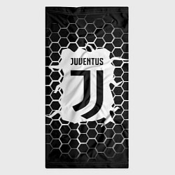 Бандана-труба Juventus соты текстура краски, цвет: 3D-принт — фото 2