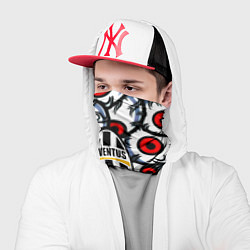 Бандана-труба Ювентус глаза, цвет: 3D-принт — фото 2