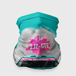 Бандана-труба 2 JZ GTE, цвет: 3D-принт
