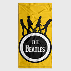 Бандана-труба The Beatles: Yellow Vinyl, цвет: 3D-принт — фото 2