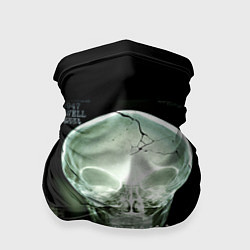 Бандана-труба X-files: Alien skull, цвет: 3D-принт