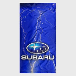 Бандана-труба Subaru, цвет: 3D-принт — фото 2