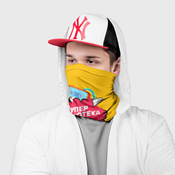 Бандана-труба Дискотека 90х, цвет: 3D-принт — фото 2