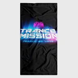 Бандана-труба Trancemission: Trance we love, цвет: 3D-принт — фото 2