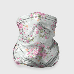 Бандана-труба Flower pattern, цвет: 3D-принт