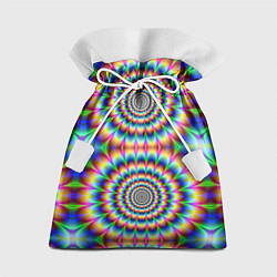Мешок для подарков Grazy fractal, цвет: 3D-принт