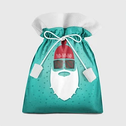 Мешок для подарков Санта хипстер, цвет: 3D-принт