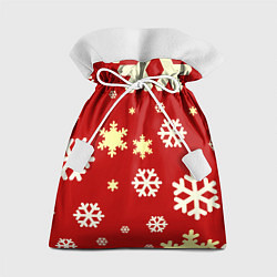 Мешок для подарков Snow, цвет: 3D-принт