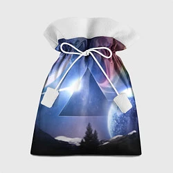 Мешок для подарков Pink Floyd: Space, цвет: 3D-принт