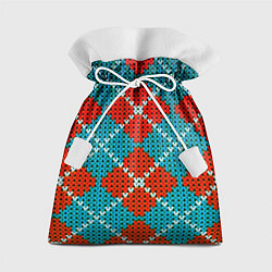 Мешок для подарков Knitting pattern, цвет: 3D-принт