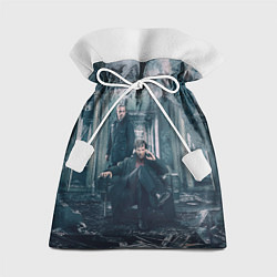 Мешок для подарков Шерлок и Ватсон, цвет: 3D-принт