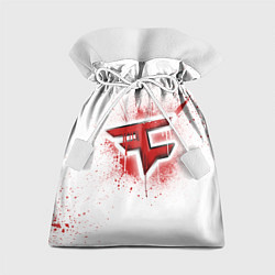 Мешок для подарков FaZe Clan: White collection, цвет: 3D-принт