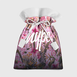 Мешок для подарков Hype Flowers, цвет: 3D-принт