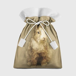 Мешок для подарков Пушистый кролик, цвет: 3D-принт